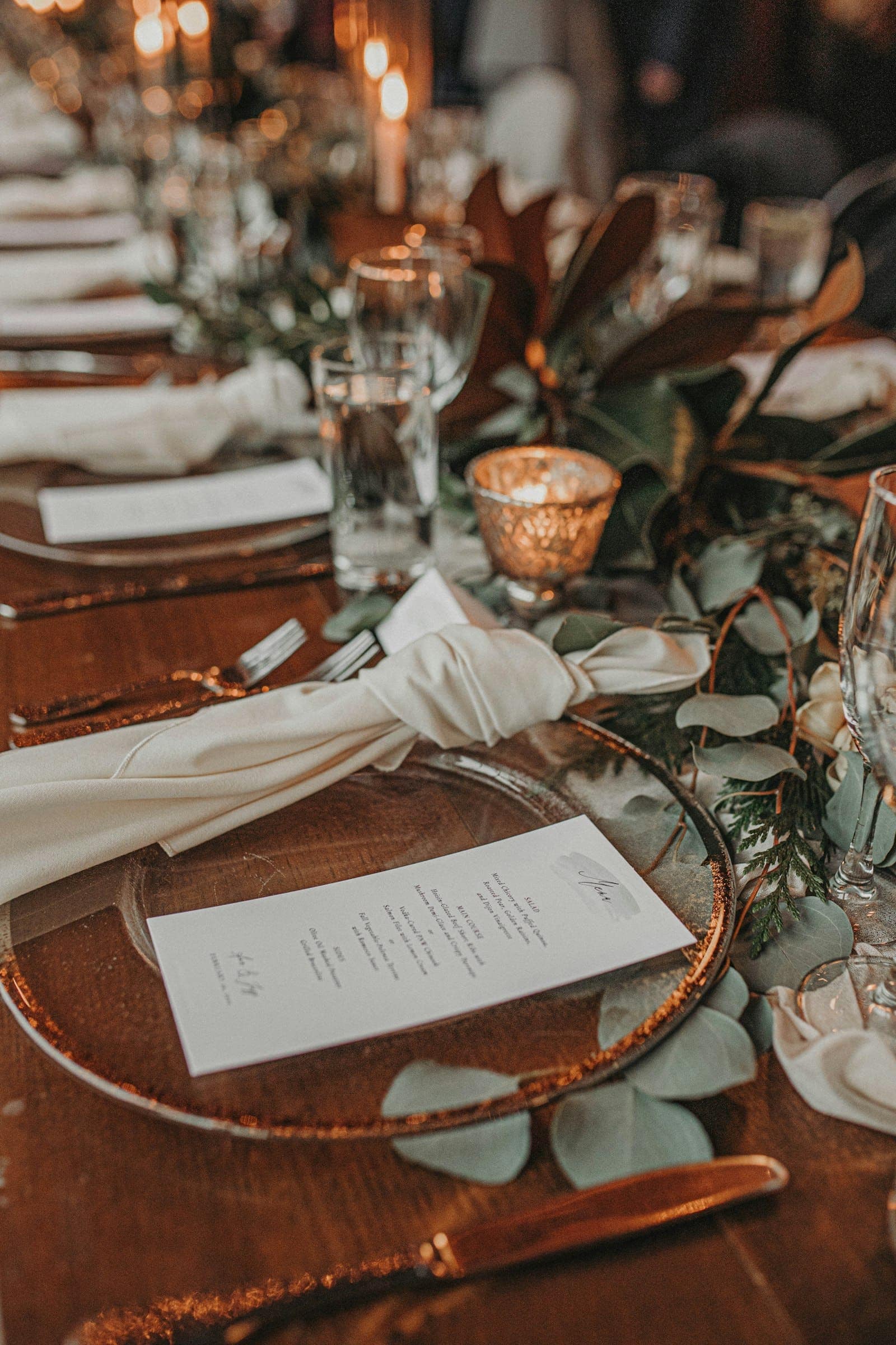Place setting detail